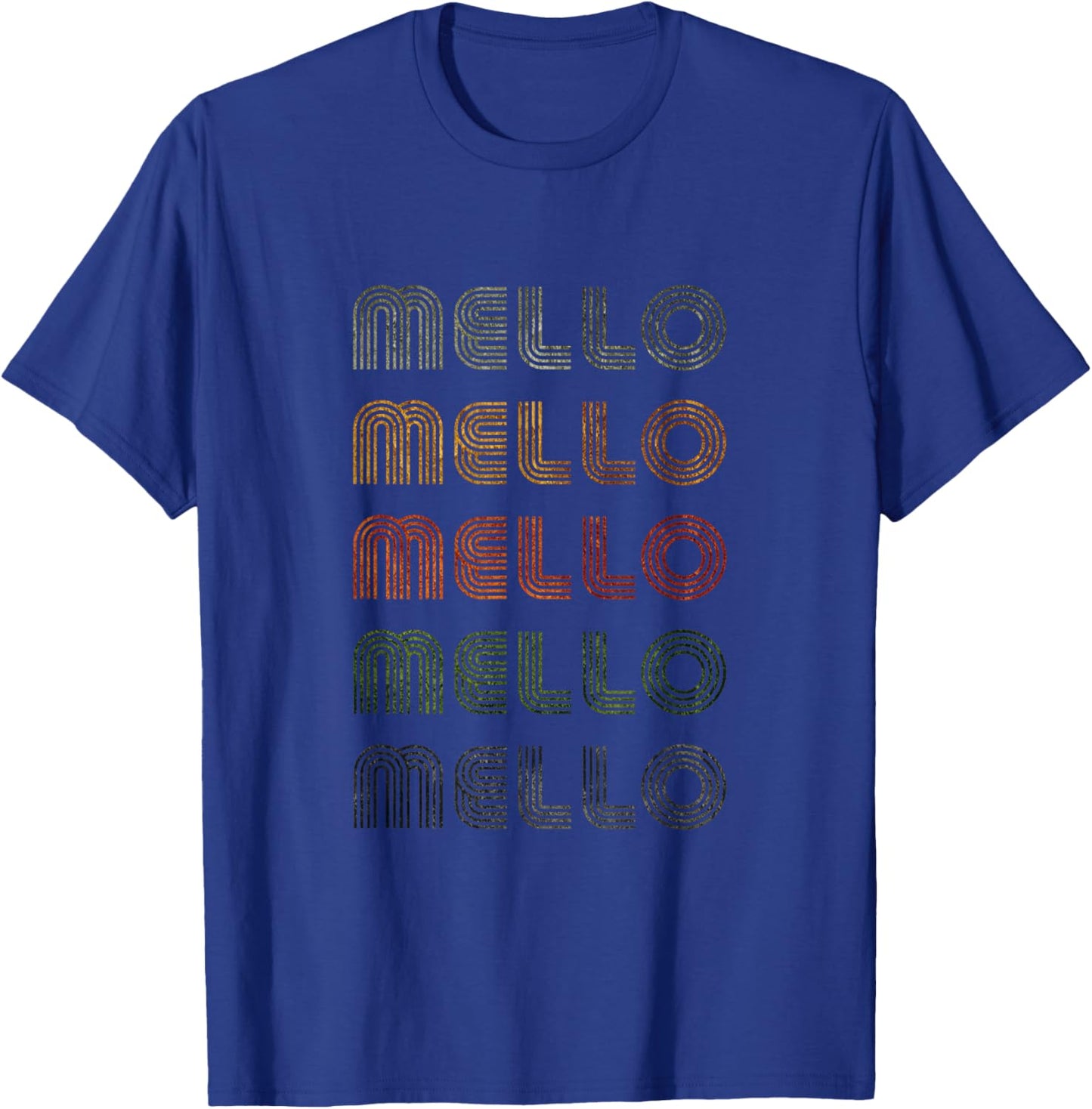 Love Heart Mello Grunge Vintage Style Black Mello T-Shirt - T-Shirt | Royal