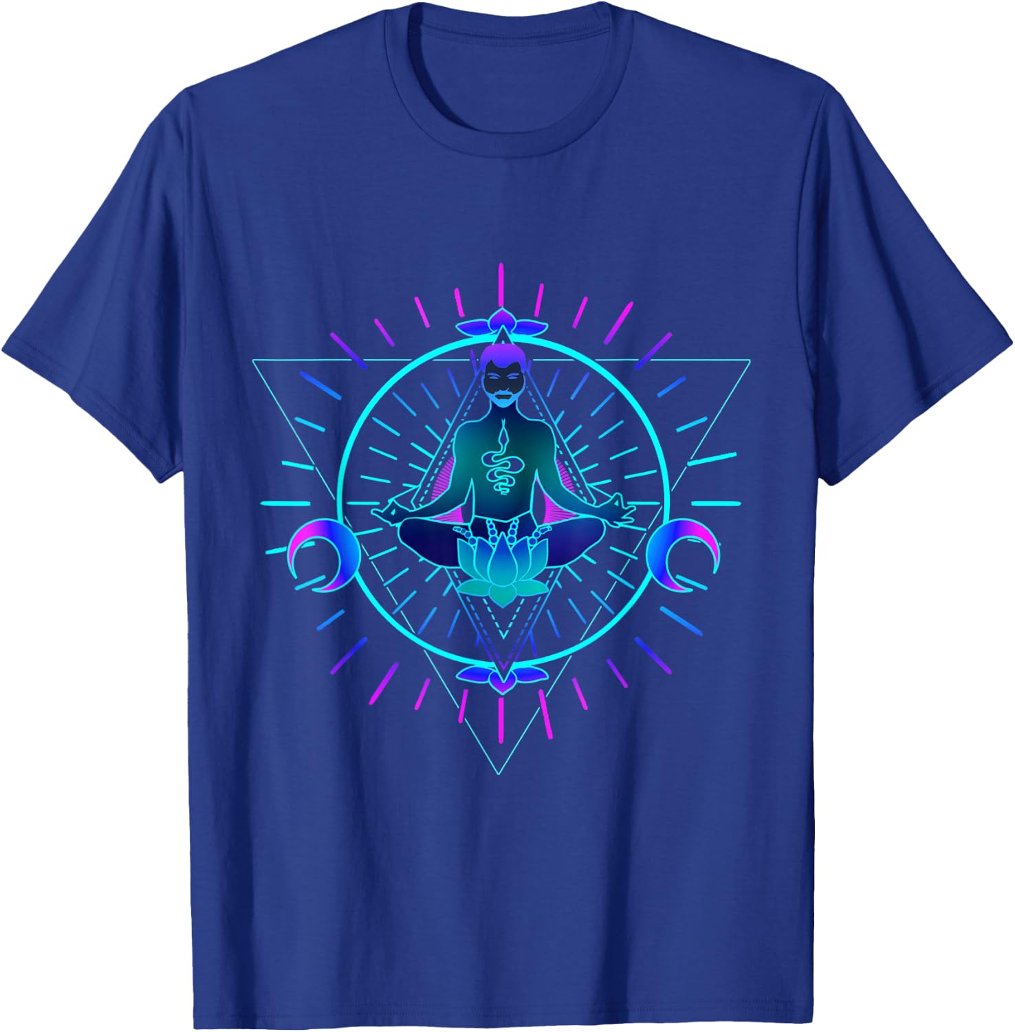 Psychedelic - Goa Trance Spiritual Psytrance T-Shirt - T-Shirt | Royal