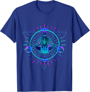 Psychedelic - Goa Trance Spiritual Psytrance T-Shirt - T-Shirt | Royal