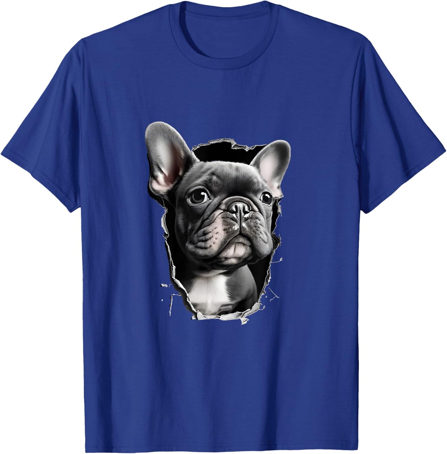 French Bulldog Kids Clothes Frenchie Dad Mom T-Shirt - T-Shirt | Royal