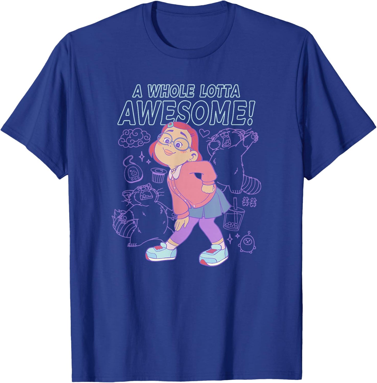 Disney Pixar Turning Red Mei Whole Lotta Awesome T-Shirt - T-Shirt | Royal
