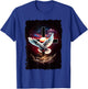 Christian Dove Cross retro 70s vintage T-Shirt - T-Shirt | Royal