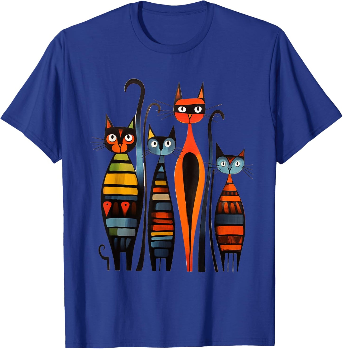 Century Art Kitten Lover Artwork Classic Cute Cat Men Women Kids T-Shirt - T-Shirt | Royal