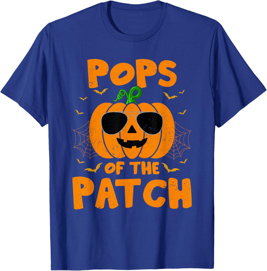 Pumpkin Pops Of The Patch Family Group Costume Halloween T-Shirt - T-Shirt | Royal