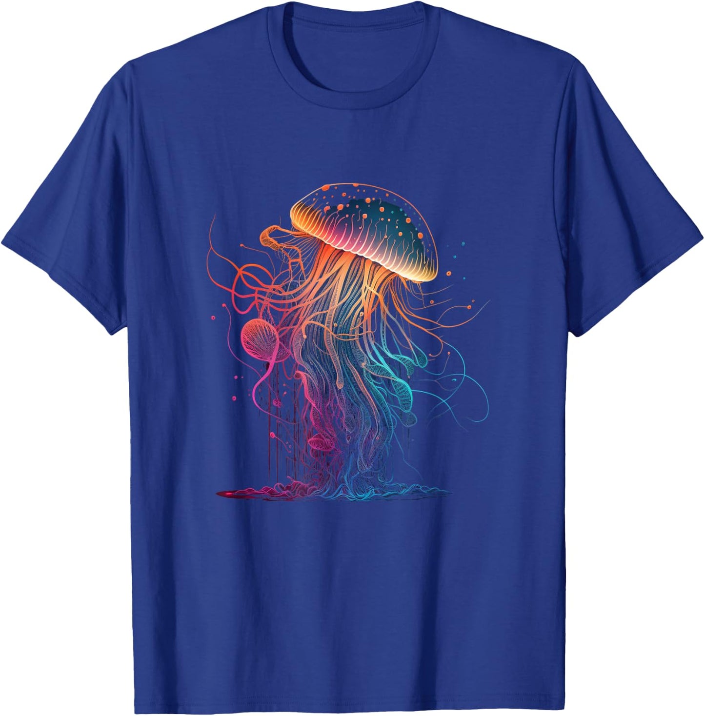 Jellyfish Ocean Animal Scuba Diving Jelly Fish T-Shirt - T-Shirt | Royal