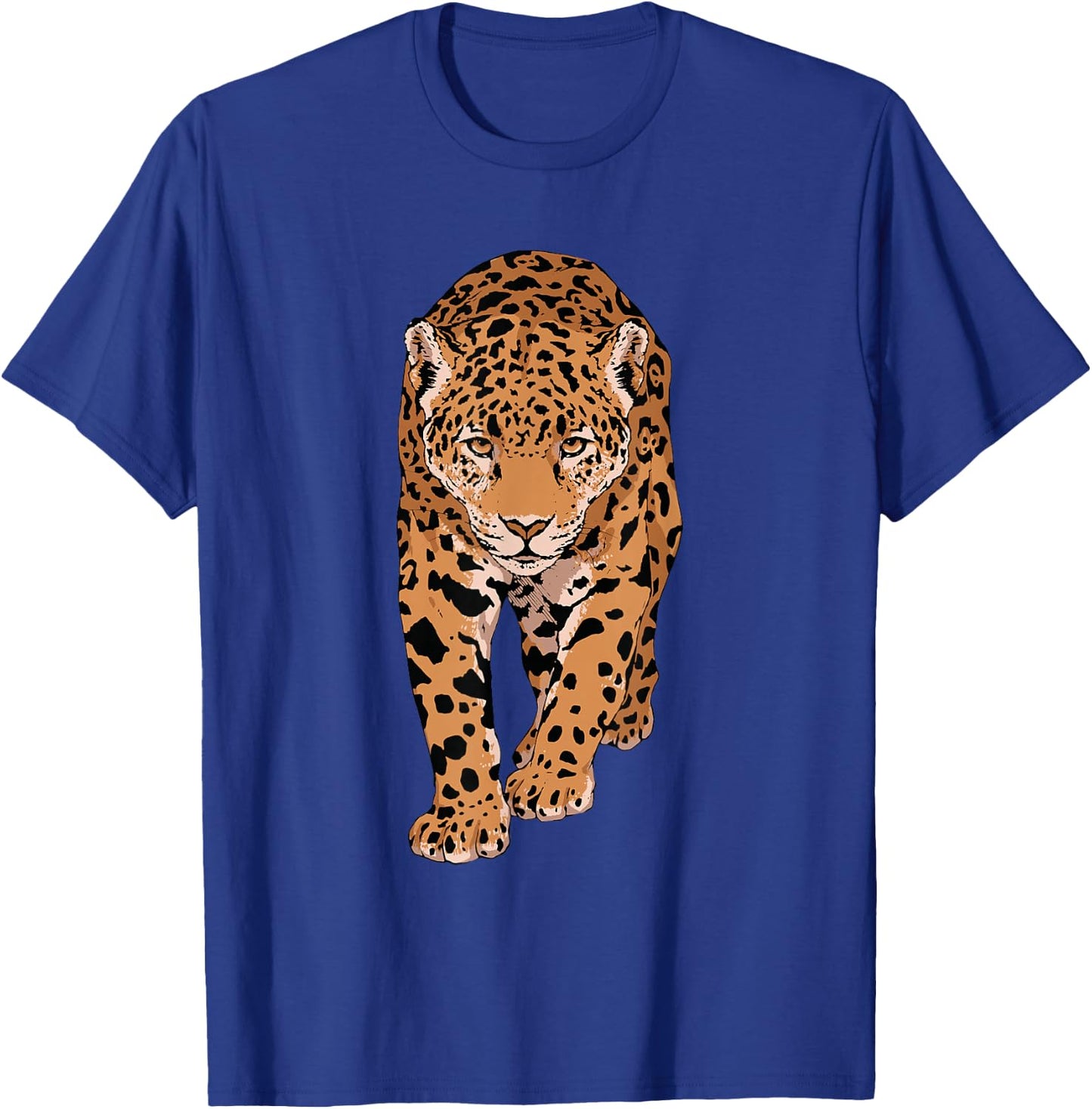 Wild Big Cat Jaguar Jungle Animal Wildlife T-Shirt - T-Shirt | Royal