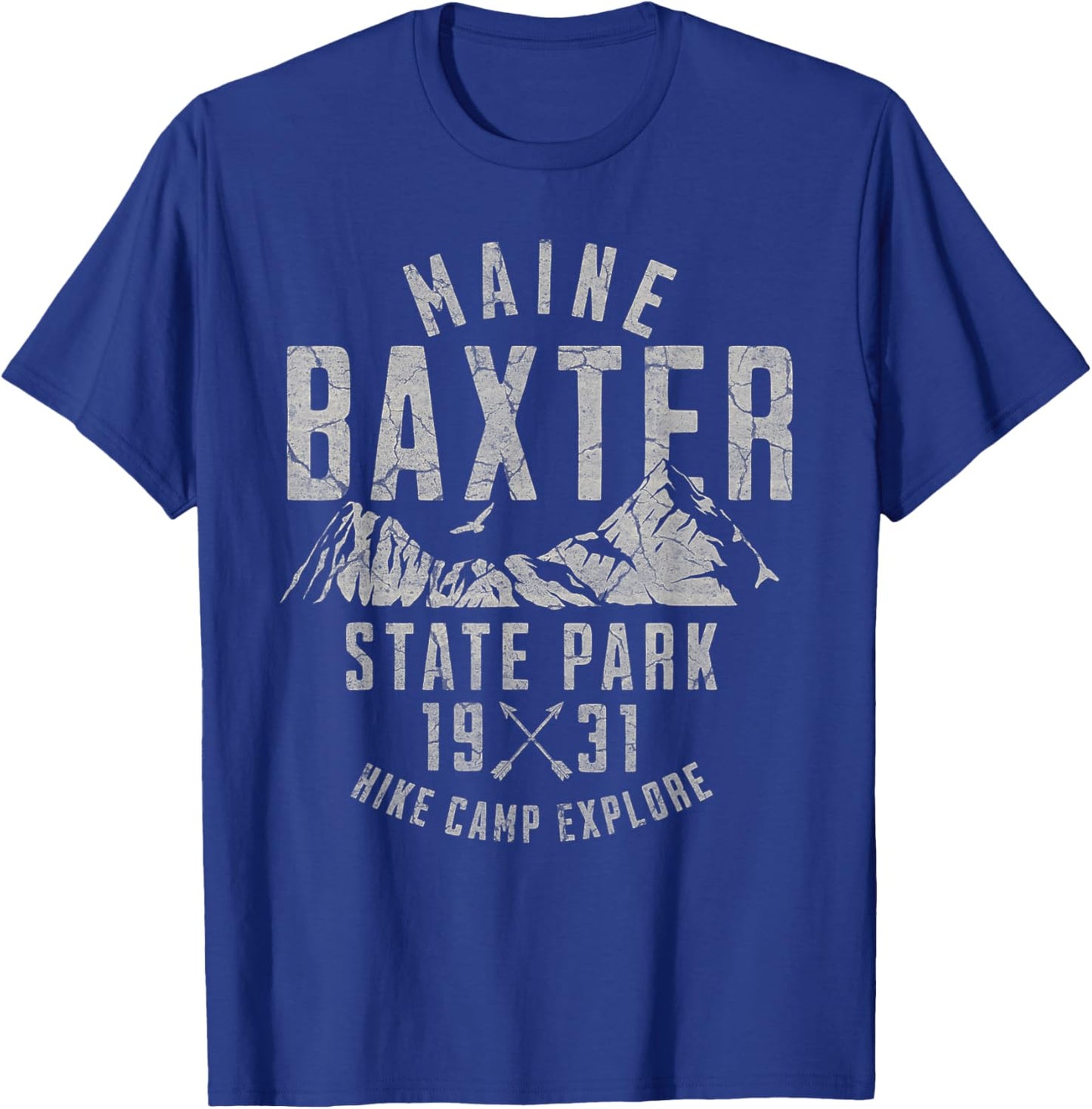 Baxter State Park T-Shirt - T-Shirt | Royal