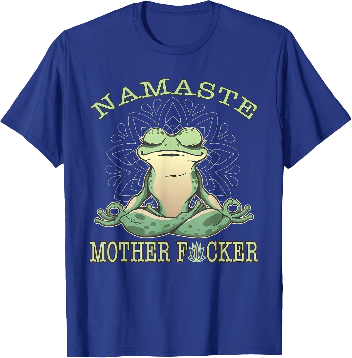 Yoga Frog Namaste T-Shirt - T-Shirt | Royal