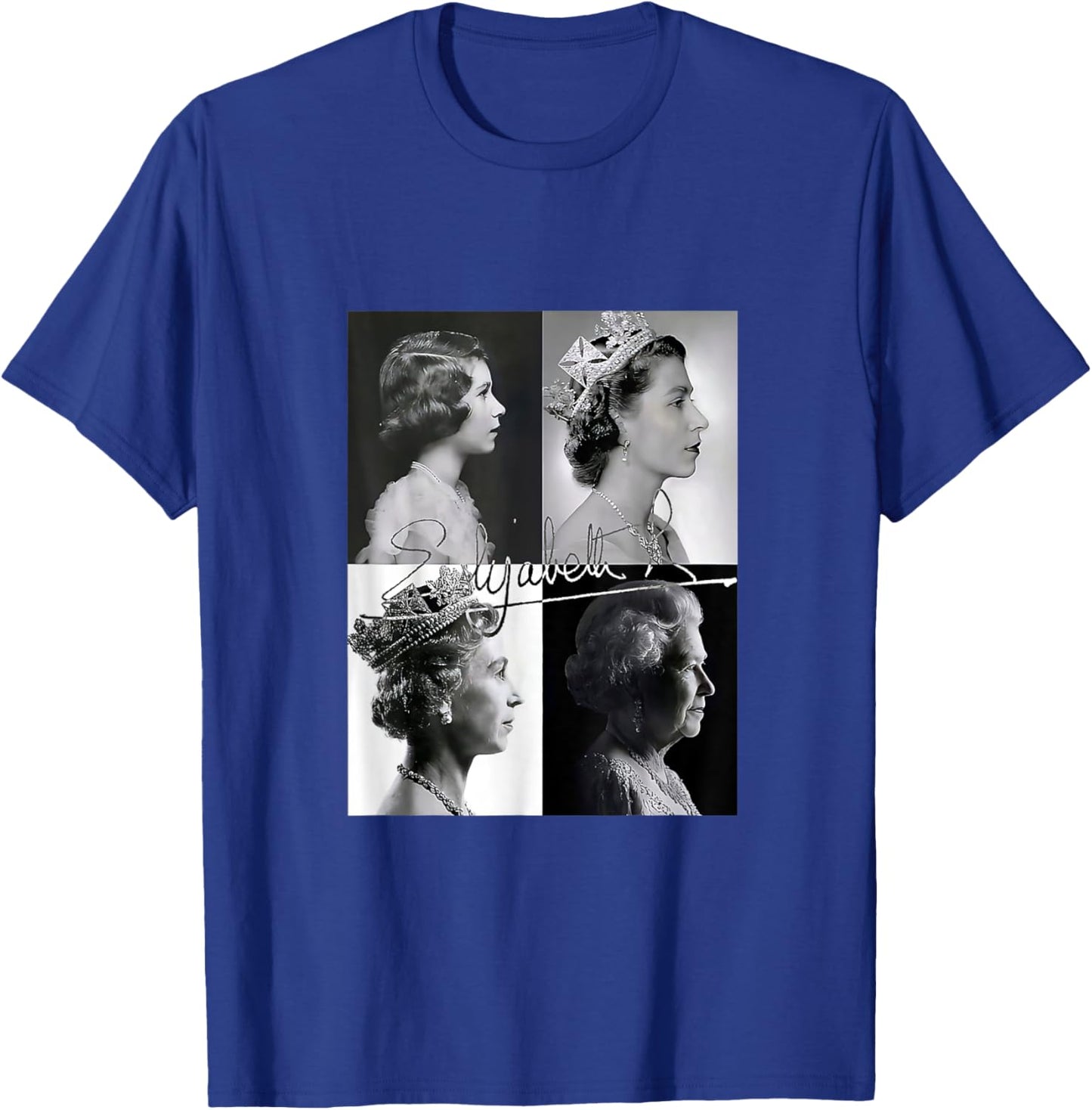 Queen II Elizabeth England Queen of England T-Shirt - T-Shirt | Royal