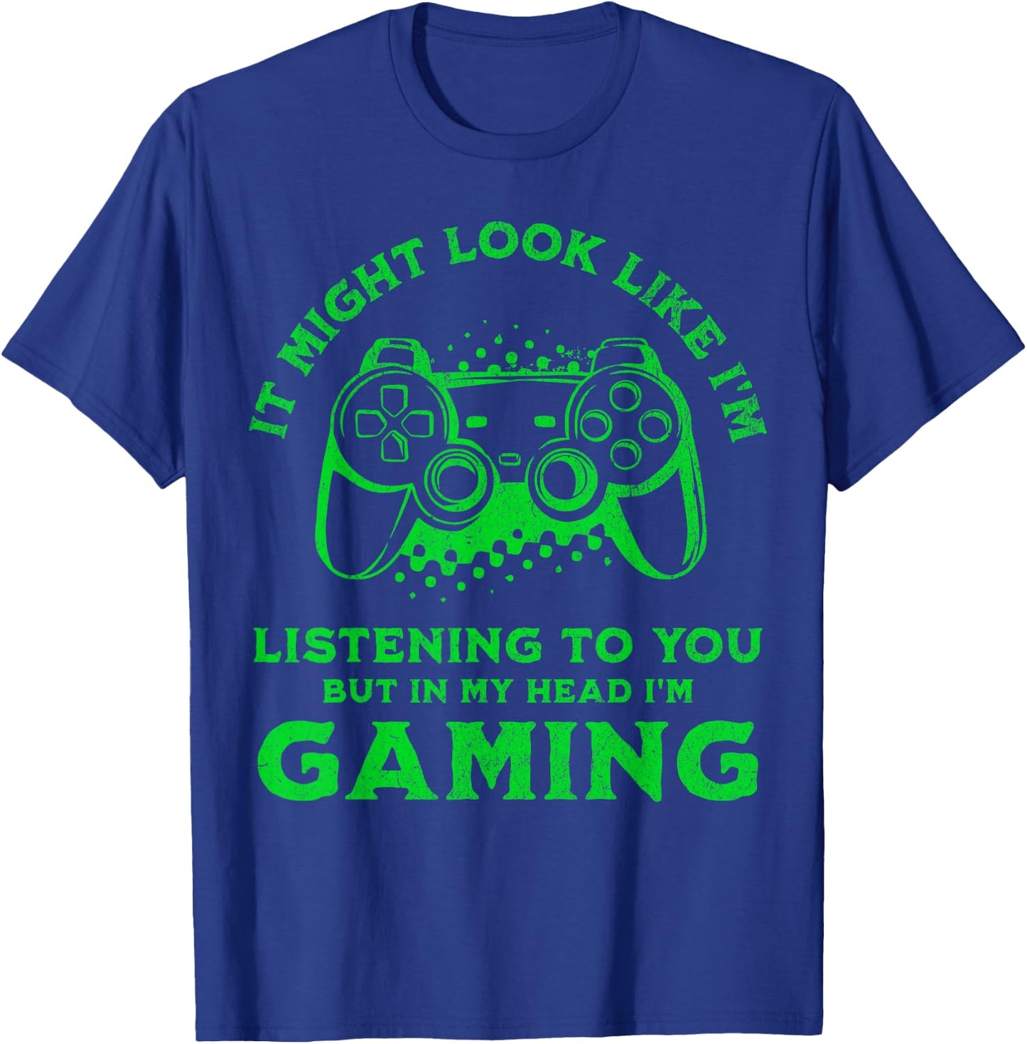Gamer Funny Boys Video Gaming T-Shirt - T-Shirt | Royal