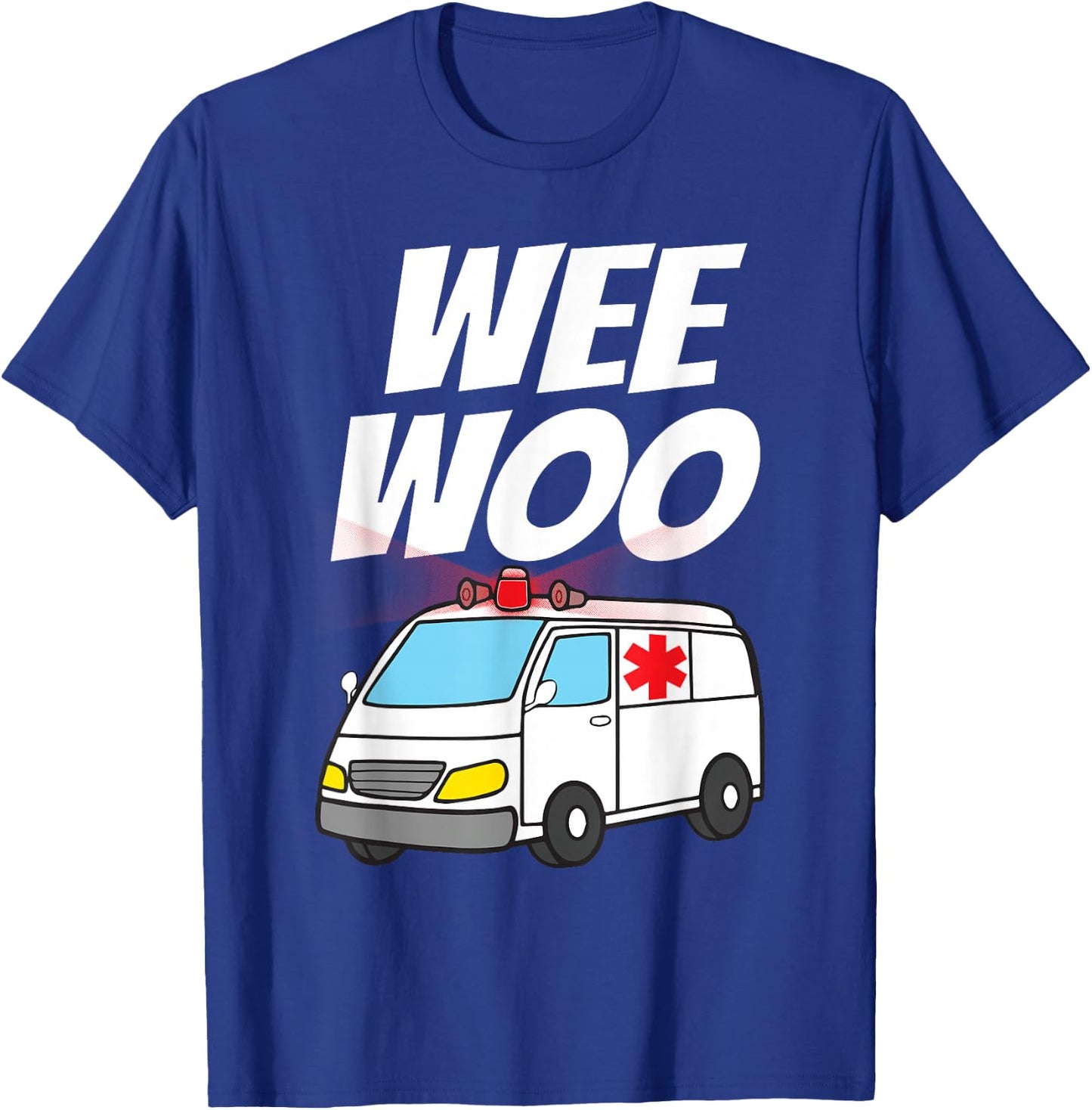 Funny EMT Ambulance Design For Kids Boys Girls EMS Paramedic T-Shirt - T-Shirt | Royal