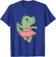 Dancing T-Rex Dinosaur Ballerina for Ballet Dancer Vintage T-Shirt - T-Shirt | Royal