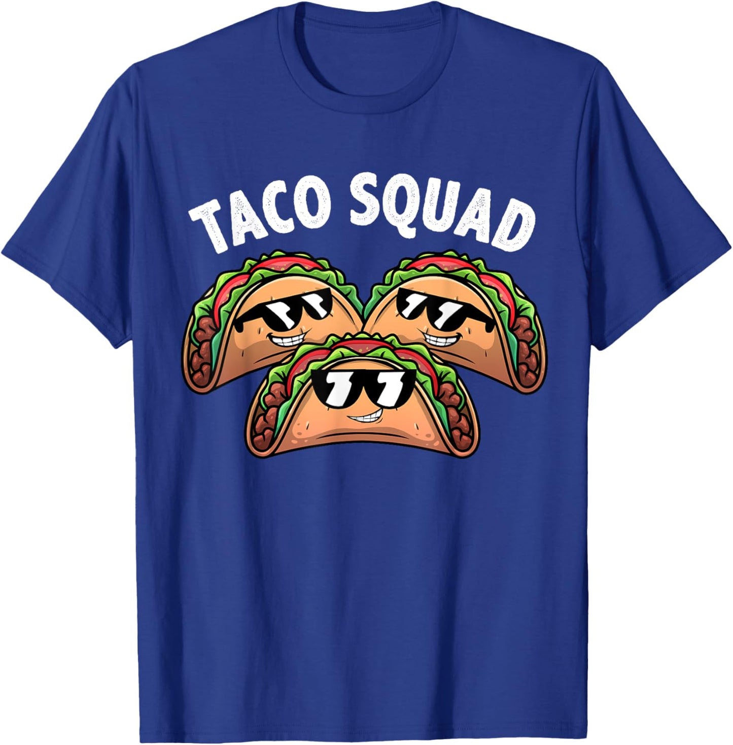Cool Taco Design Women Kids Taco Mexican Dish Lovers T-Shirt - T-Shirt | Royal