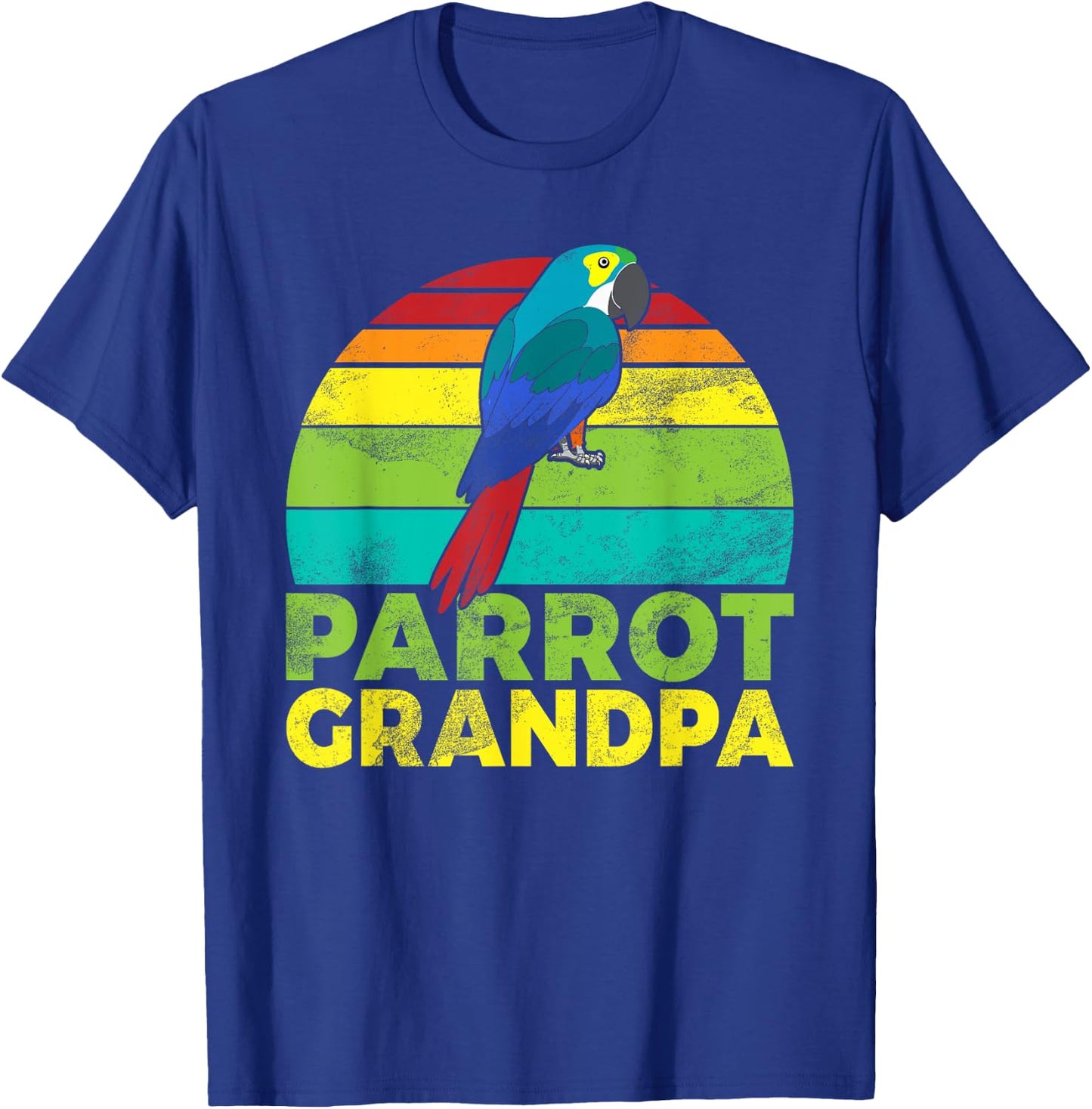 Parrot Grandpa T-Shirt - T-Shirt | Royal