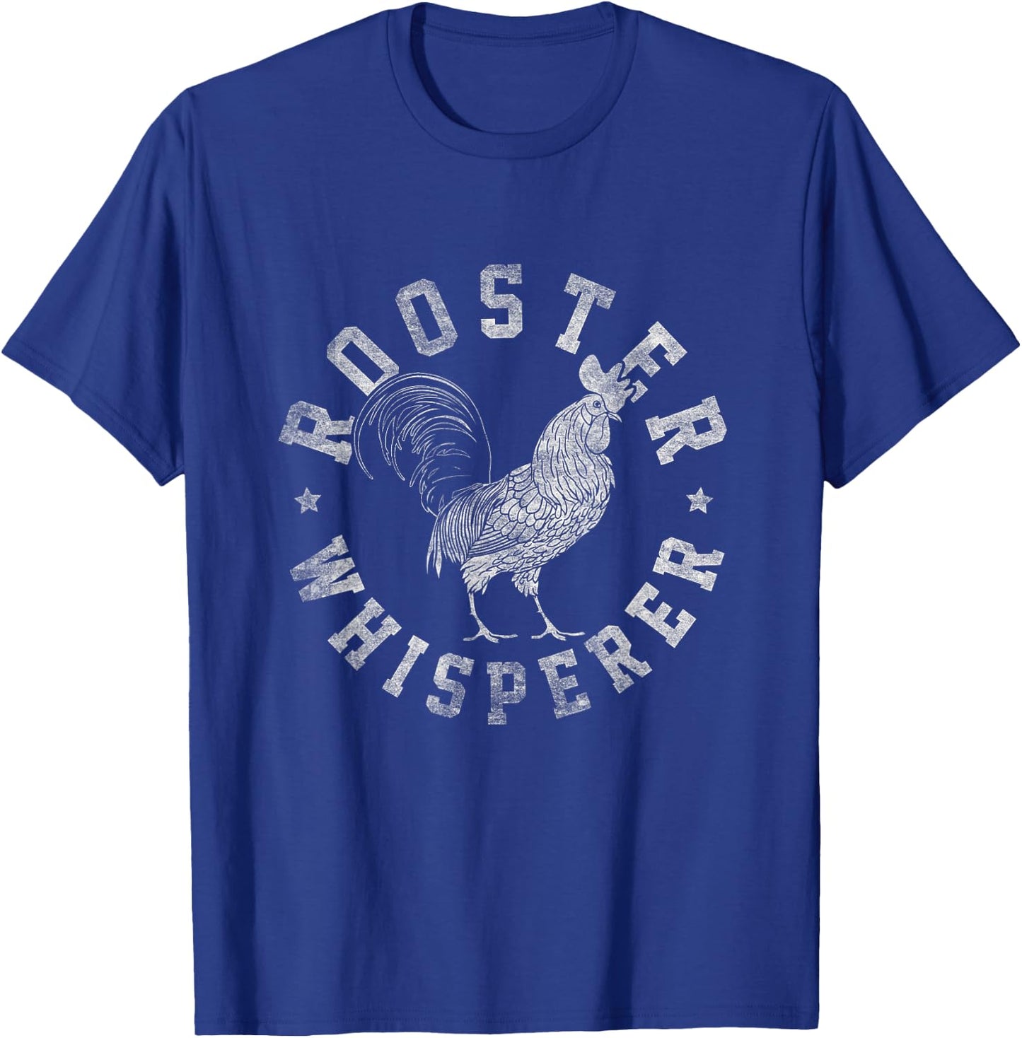 Rooster Whisperer Cock Fighting Apparel T-Shirt - T-Shirt | Royal