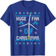 Renewable energy Christmas sweater - offshore technician T-Shirt - T-Shirt | Royal
