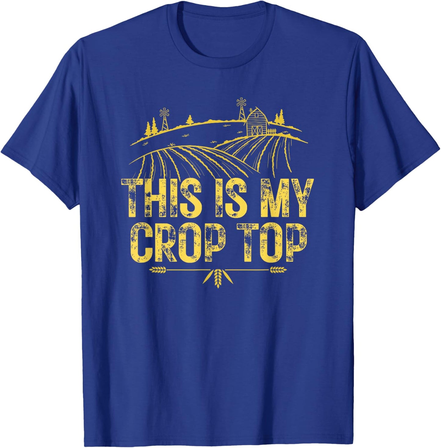 This Is My Crop Top T-Shirt - T-Shirt | Royal