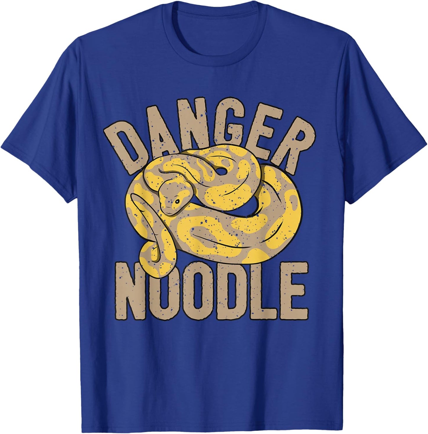 Python Snake - Danger Noodle - Ball Python T-Shirt - T-Shirt | Royal