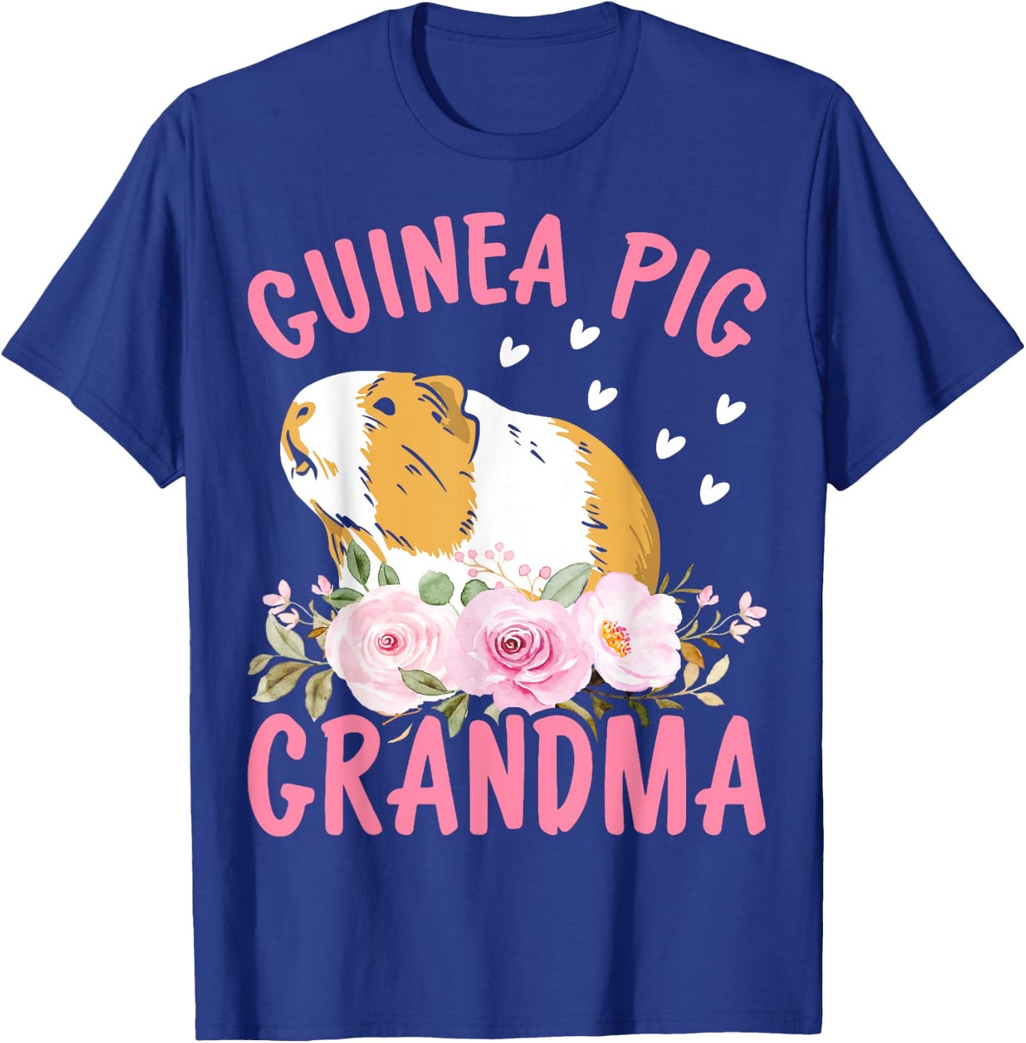 Guinea Pig Grandma T-Shirt - T-Shirt | Royal