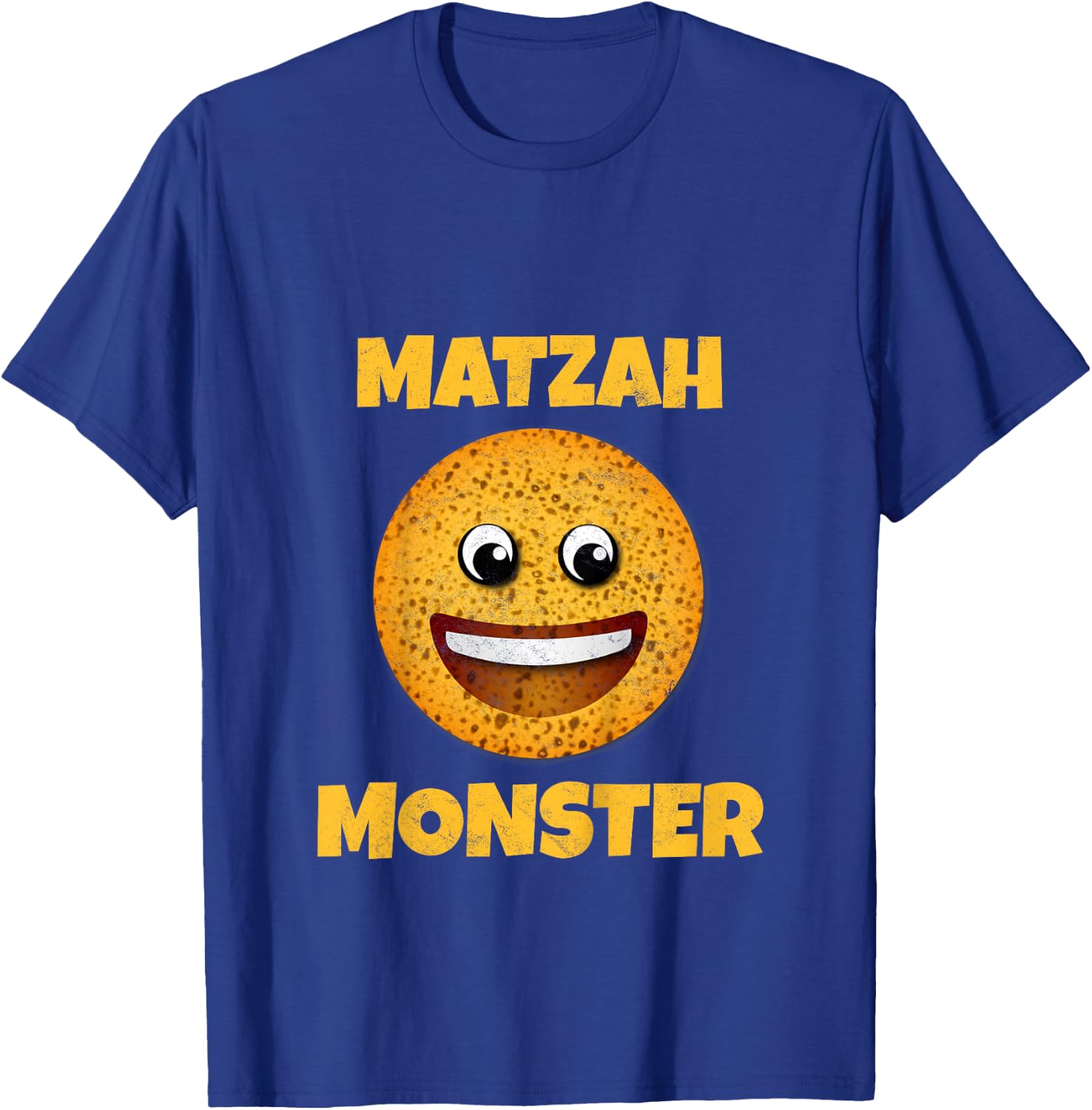 Matzah Monster Funny Passover Matzo Ball Pesach Seder Jewish T-Shirt - T-Shirt | Royal