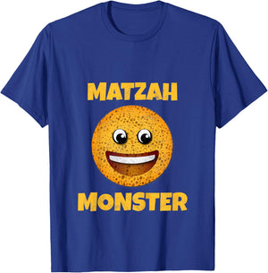 Matzah Monster Funny Passover Matzo Ball Pesach Seder Jewish T-Shirt - T-Shirt | Royal