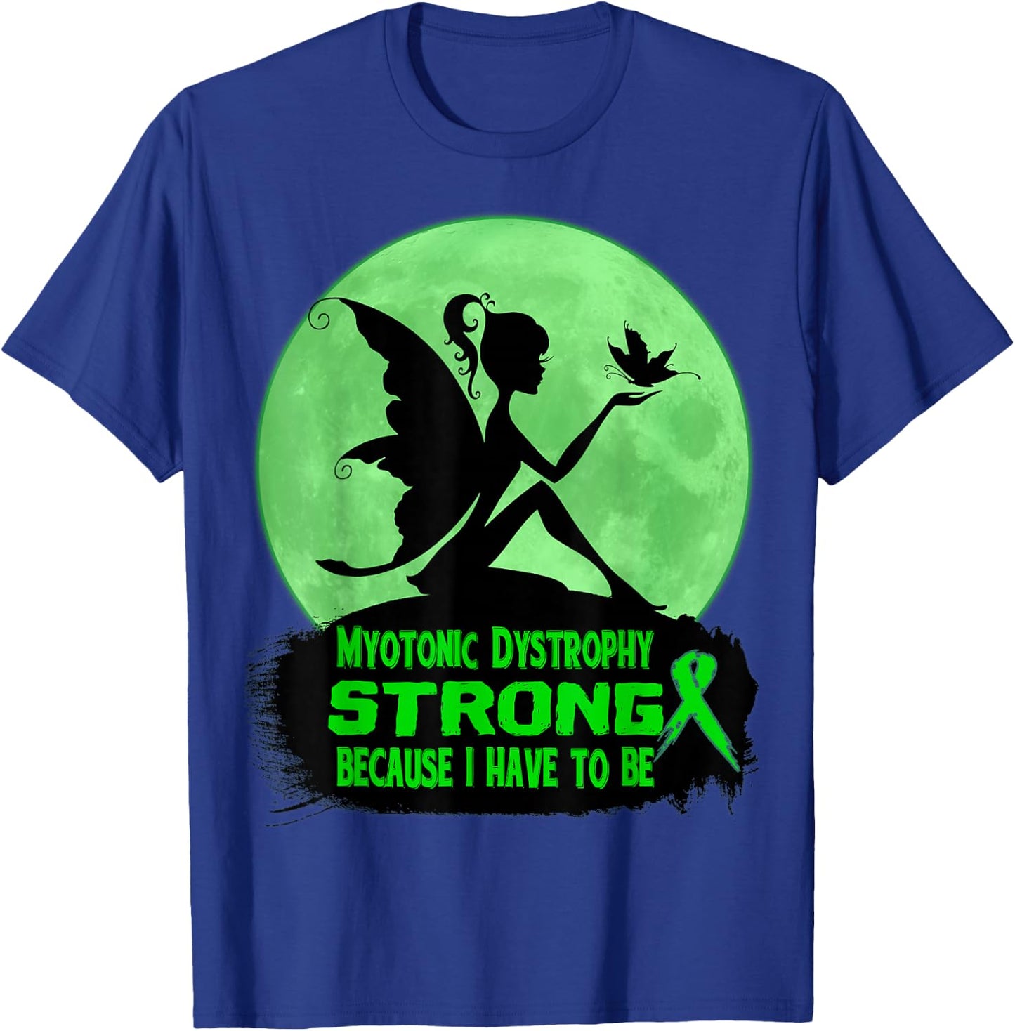 Myotonic Dystrophy Awareness T-Shirt - T-Shirt | Royal