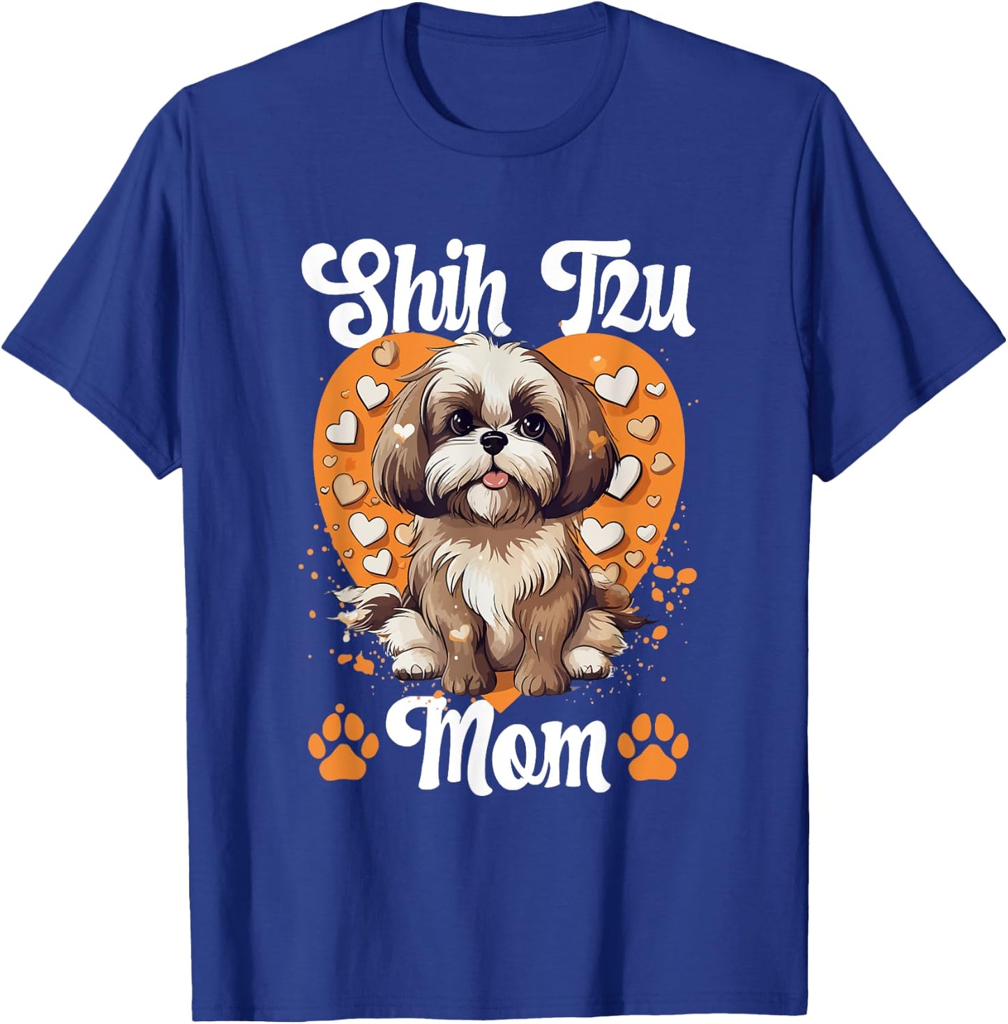 Shih Tzu Hsi Shih dog Pet Dog Breed Shih Tzu Mom Men Women Girls Kids T-Shirt - T-Shirt | Royal