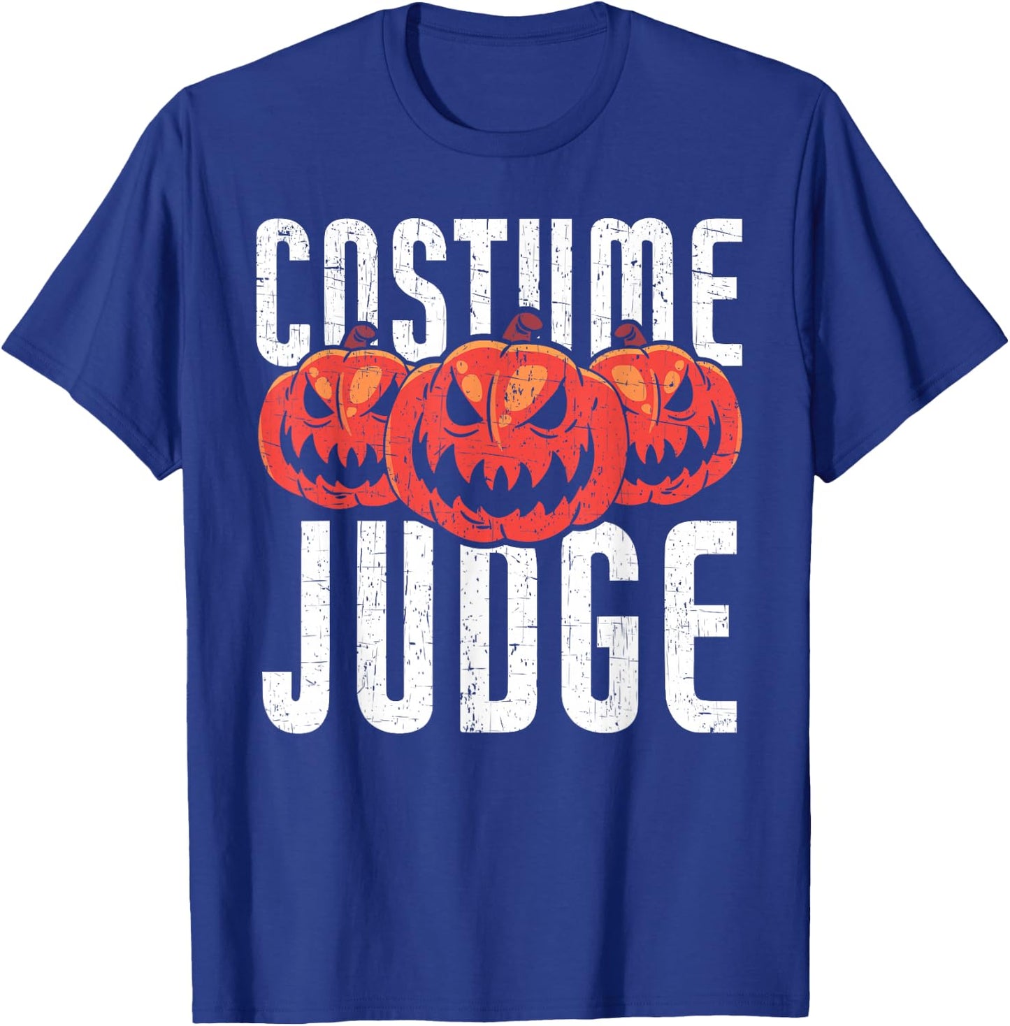 Costume Judge | Halloween Apparel Funny Halloween T-Shirt - T-Shirt | Royal