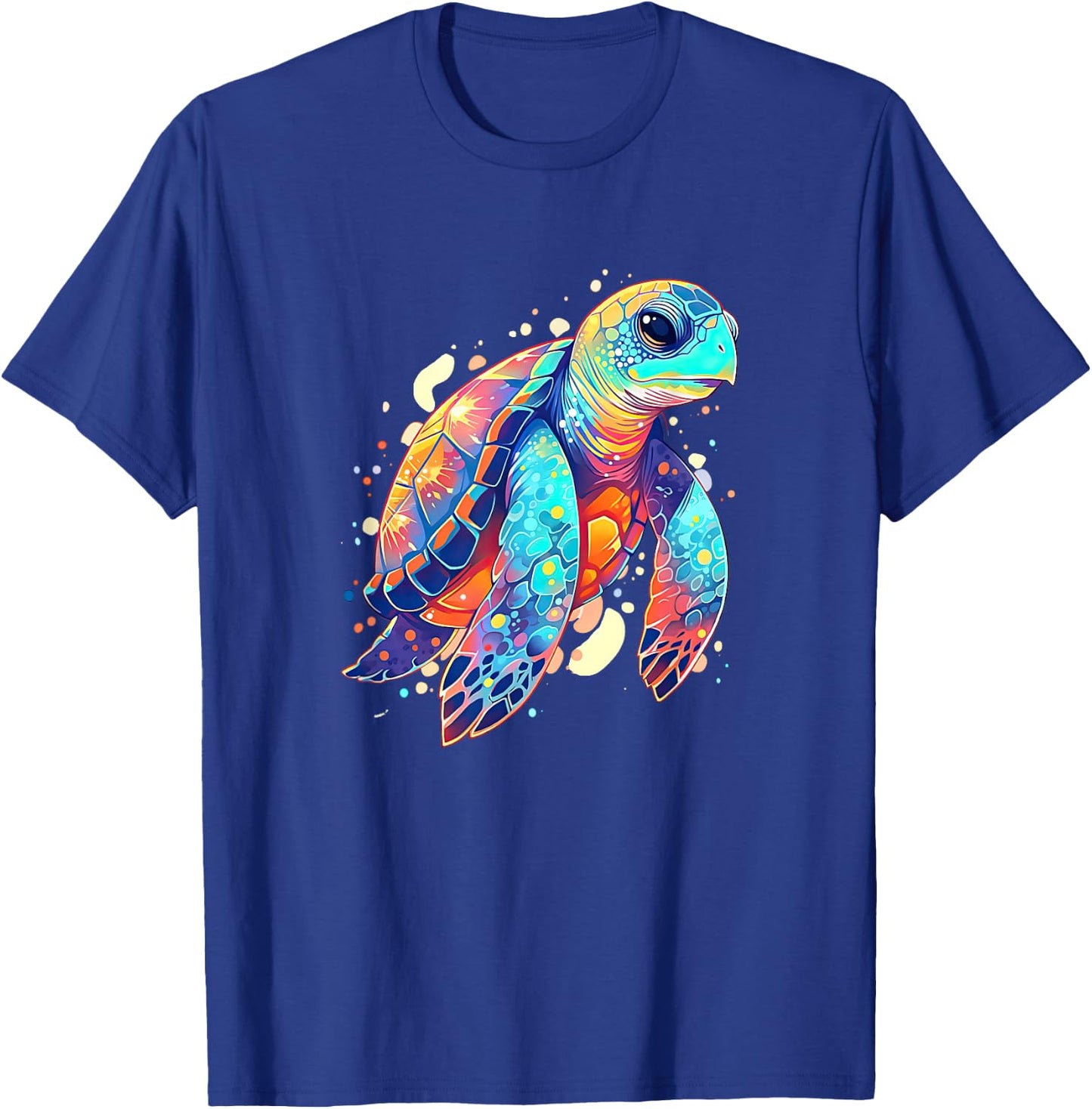 Cute Tortoise Sea Turtle Sea Animal T-Shirt - T-Shirt | Royal