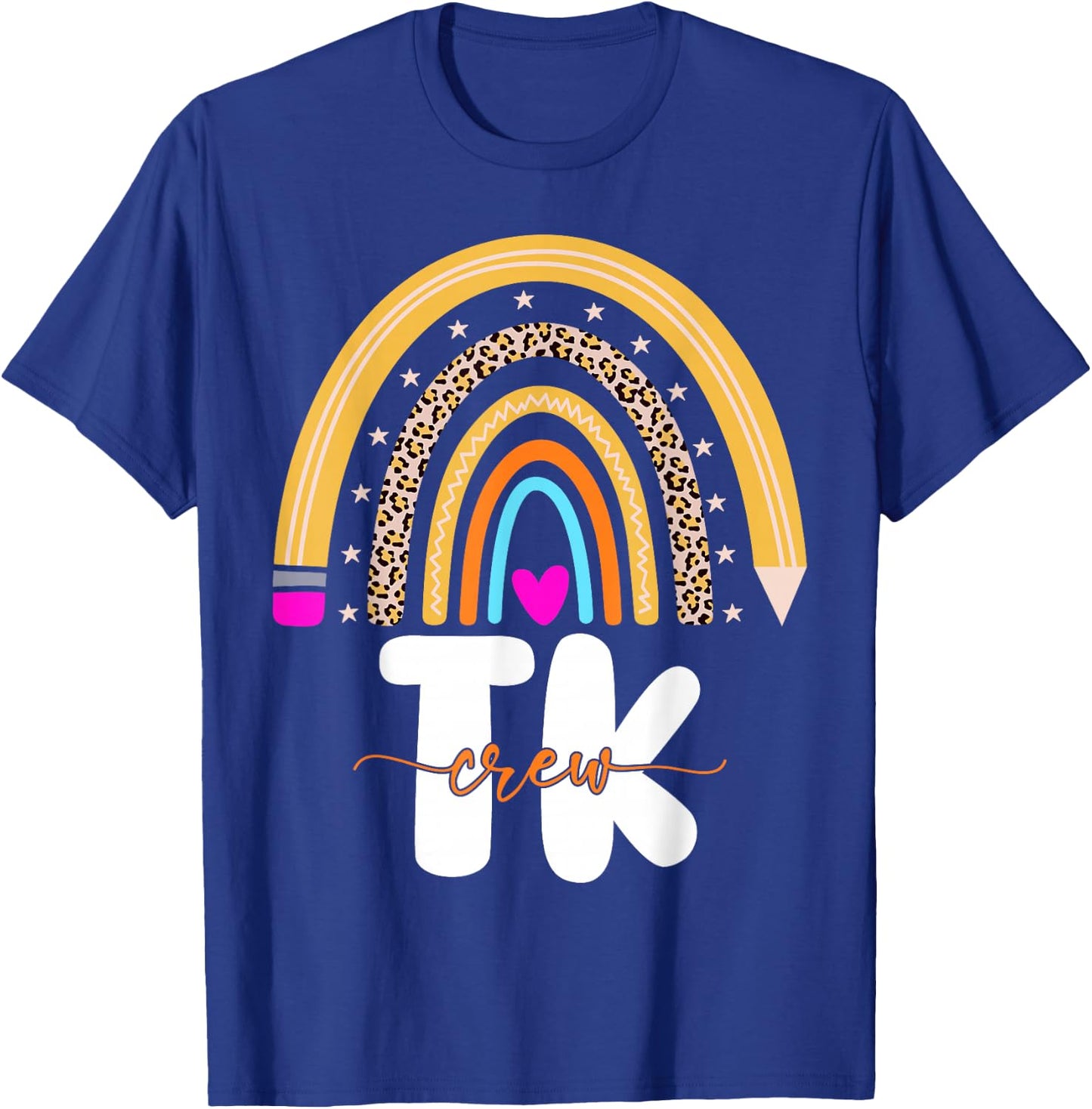 Team TK Transitional Kindergaten TK Crew Squad Teacher Kids T-Shirt - T-Shirt | Royal