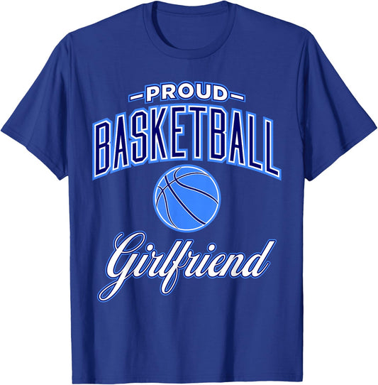 Basketball Girlfriend T-Shirt - T-Shirt | Royal