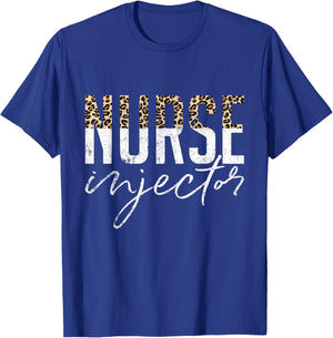Vintage Nurse Injector Aesthetic Nurse Injector T-Shirt - T-Shirt | Royal