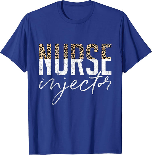 Vintage Nurse Injector Aesthetic Nurse Injector T-Shirt - T-Shirt | Royal