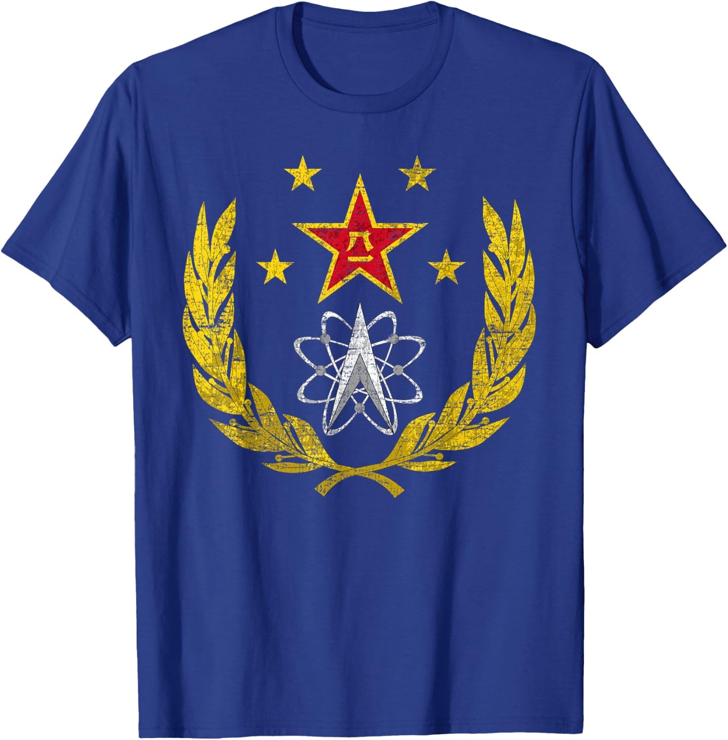 Chinese Space Forces Program China Aerospace T-Shirt - T-Shirt | Royal