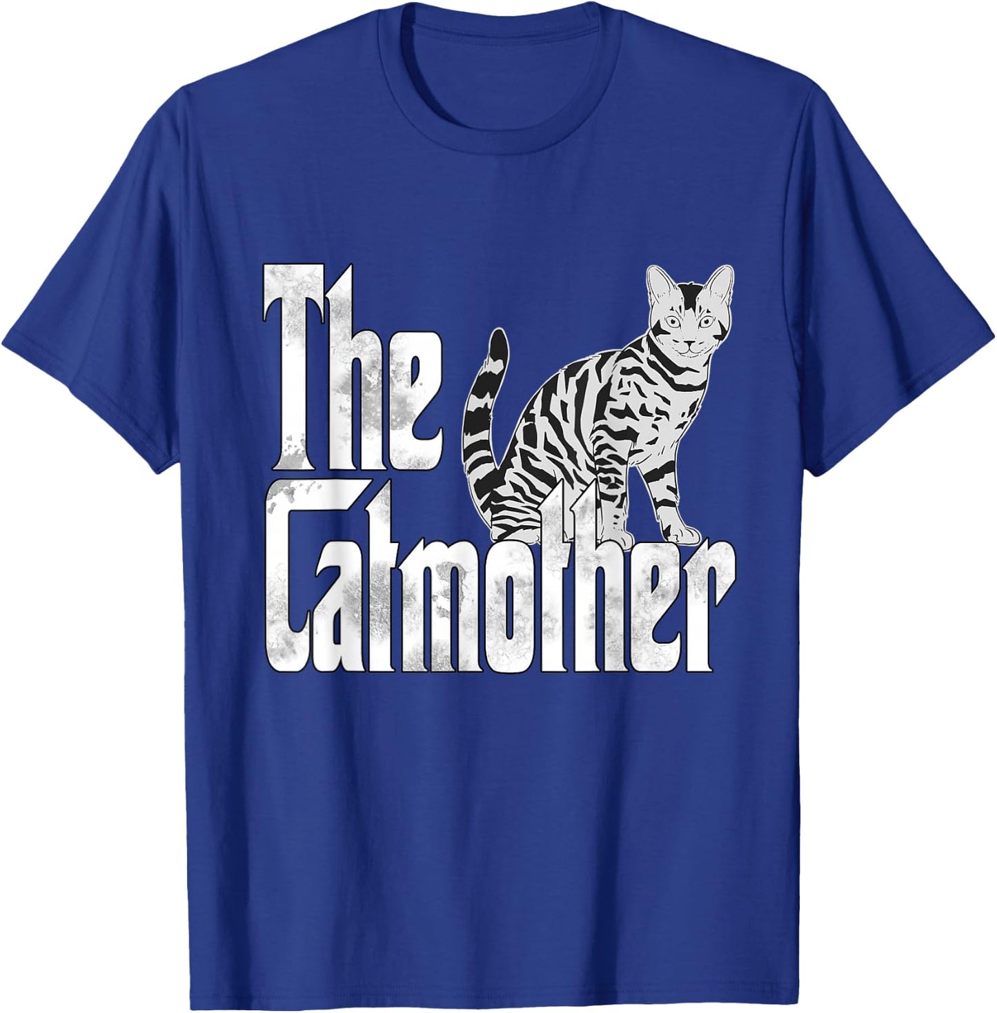 Cat Mom The Catmother Crazy Cat Mother Kitty Mommy T-Shirt - T-Shirt | Royal