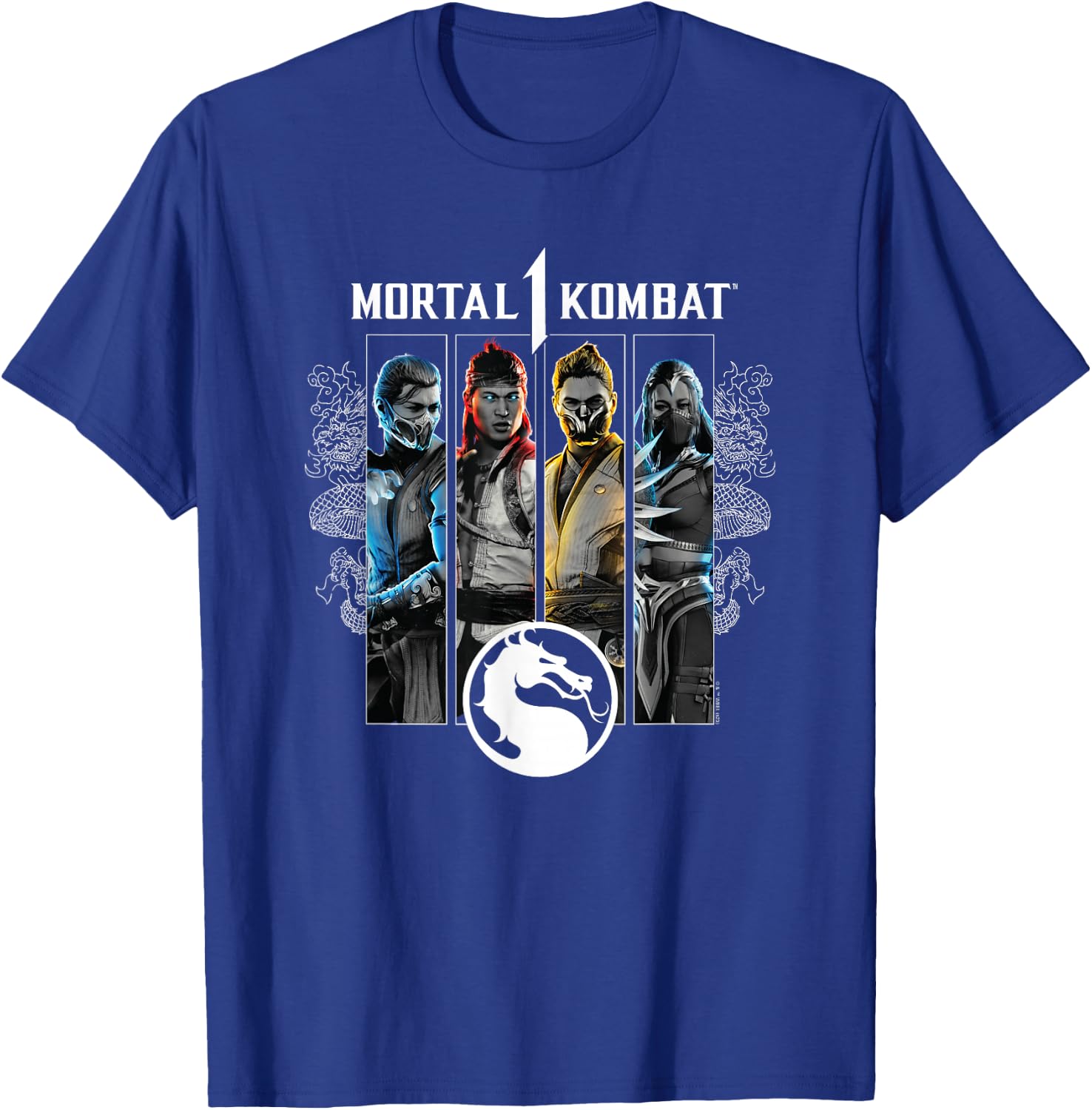 Mortal Kombat - MK1 Characters T-Shirt - T-Shirt | Royal