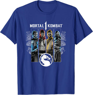 Mortal Kombat - MK1 Characters T-Shirt - T-Shirt | Royal