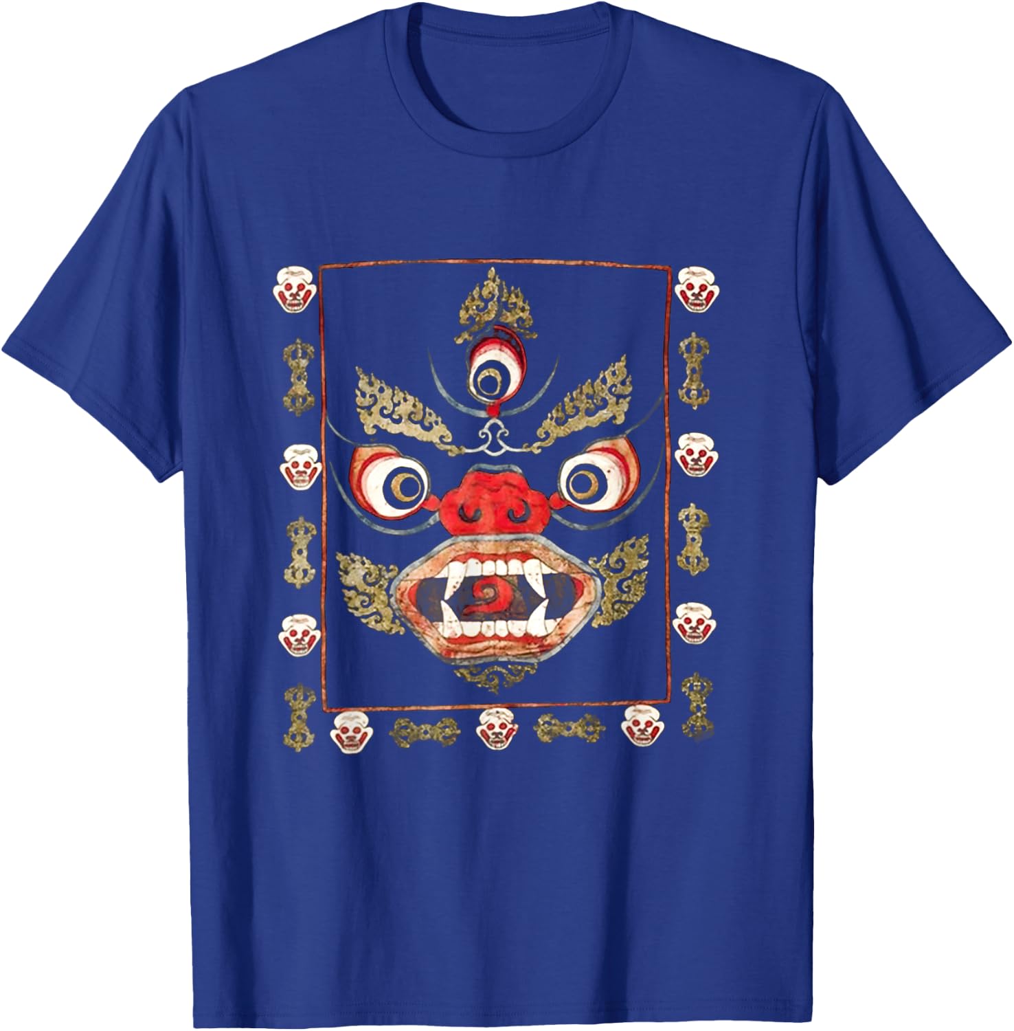 Tibetan Mahakala T-Shirt - T-Shirt | Royal
