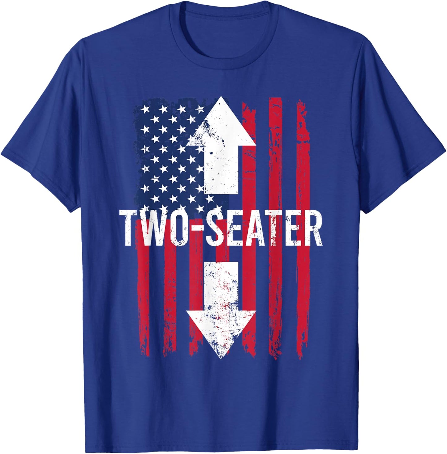 Two Seater Shirt Two-Seater Shirt 2 Seater Shirt Two Seater T-Shirt - T-Shirt | Royal