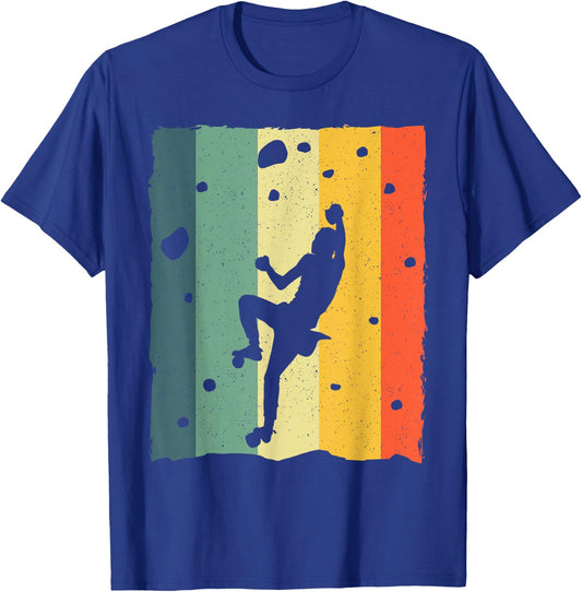 Cool Bouldering Women Boulderer Mountain Climber T-Shirt - T-Shirt | Royal