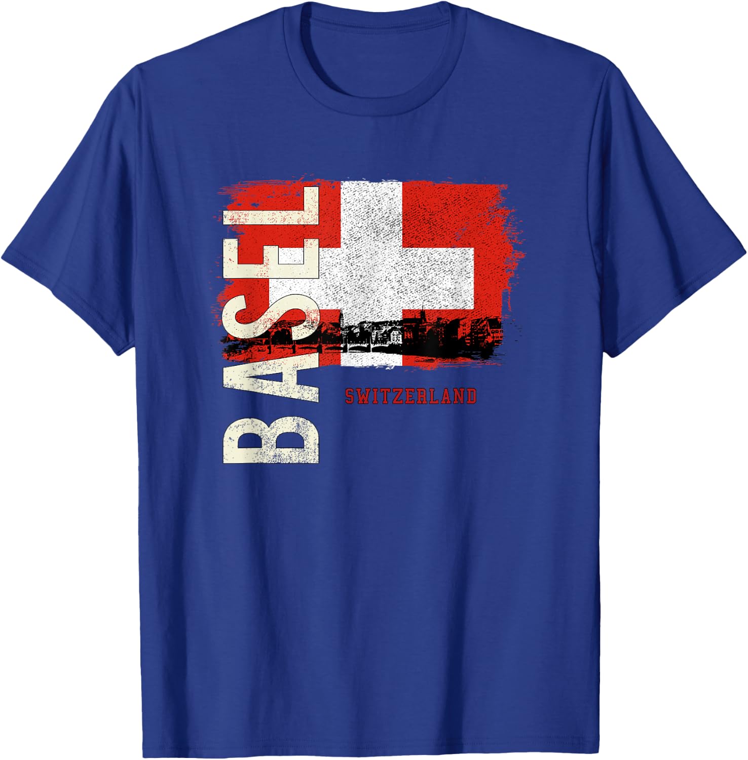 Basel Switzerland Europe T-Shirt - T-Shirt | Royal