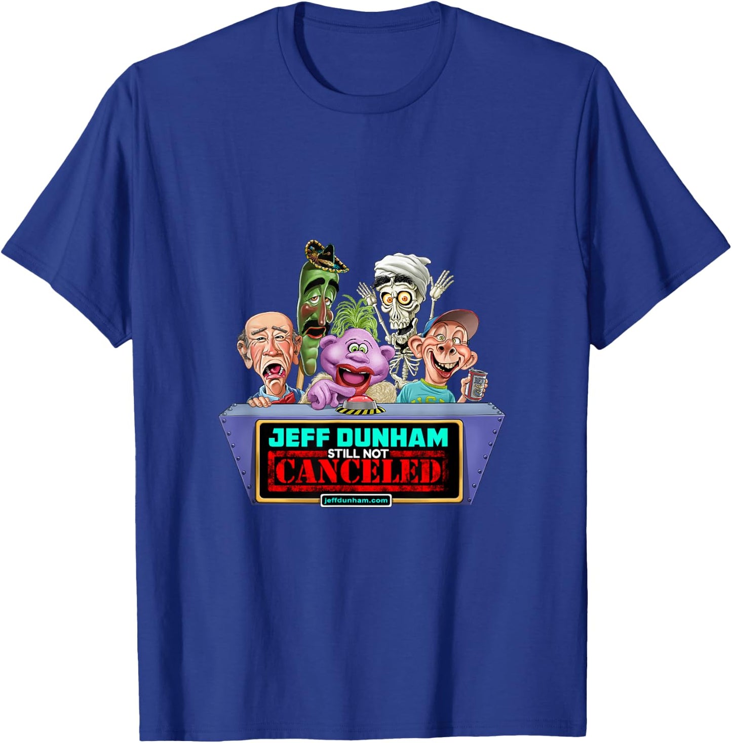 Official Still Not Canceled Tour T-Shirt - T-Shirt | Royal