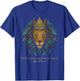 Lion of Judah Jesus Revelation Bible Verse Christian T-Shirt - T-Shirt | Royal