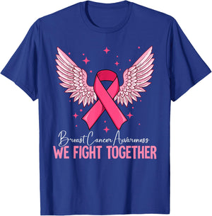 Breast Cancer Awareness T-Shirt - T-Shirt | Royal