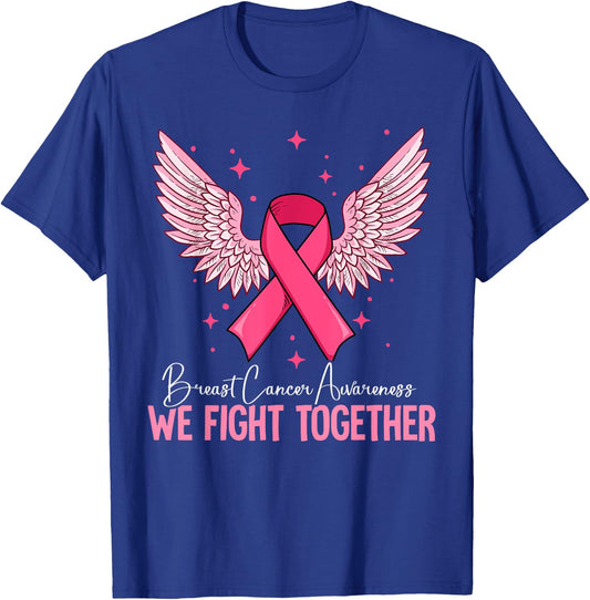 Breast Cancer Awareness T-Shirt - T-Shirt | Royal