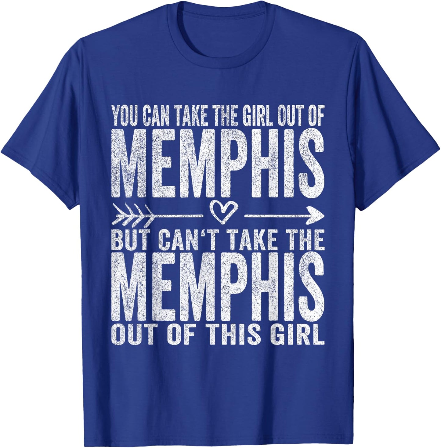 Girl Out Of Memphis Tennessee Hometown Home Memphis T-Shirt - T-Shirt | Royal