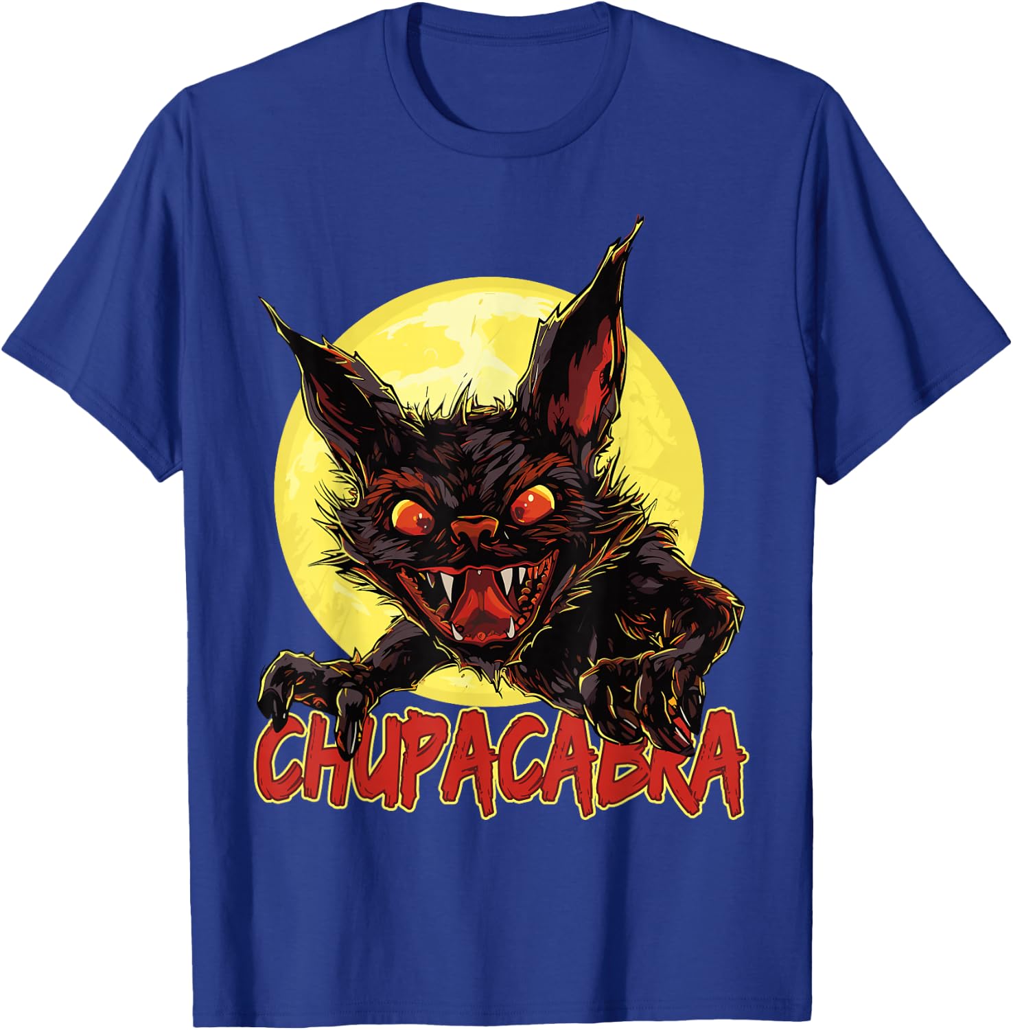 Mythical Monster - cryptid monster Chupacabra T-Shirt - T-Shirt | Royal