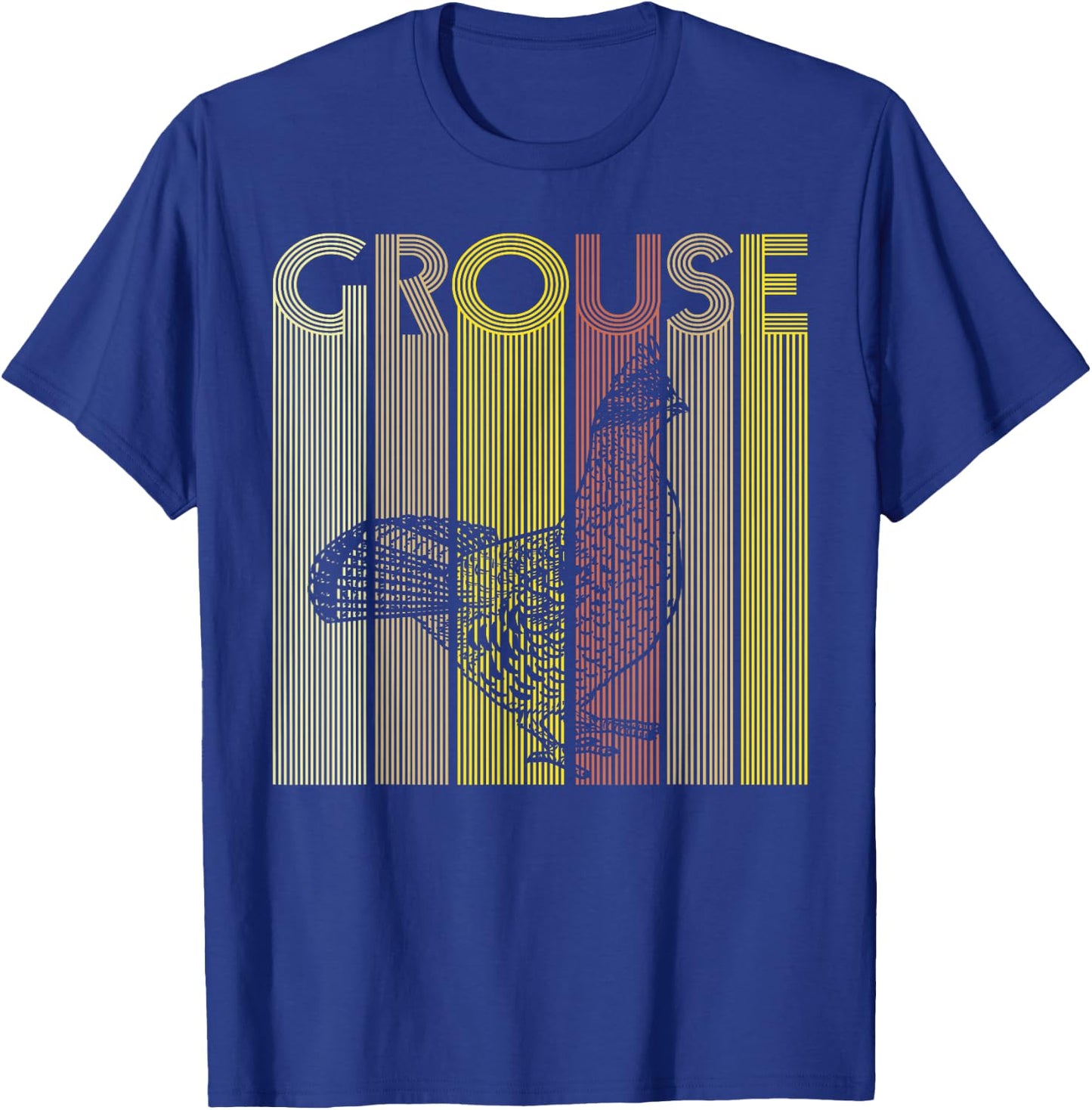 Grouse Design for a Ruffed Grouse lover T-Shirt - T-Shirt | Royal