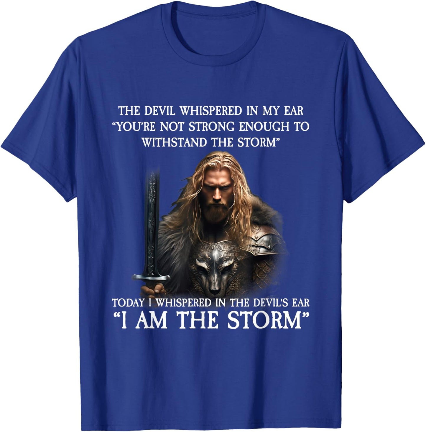 Today I Whispered in the Devil's Ear T-Shirt - T-Shirt | Royal