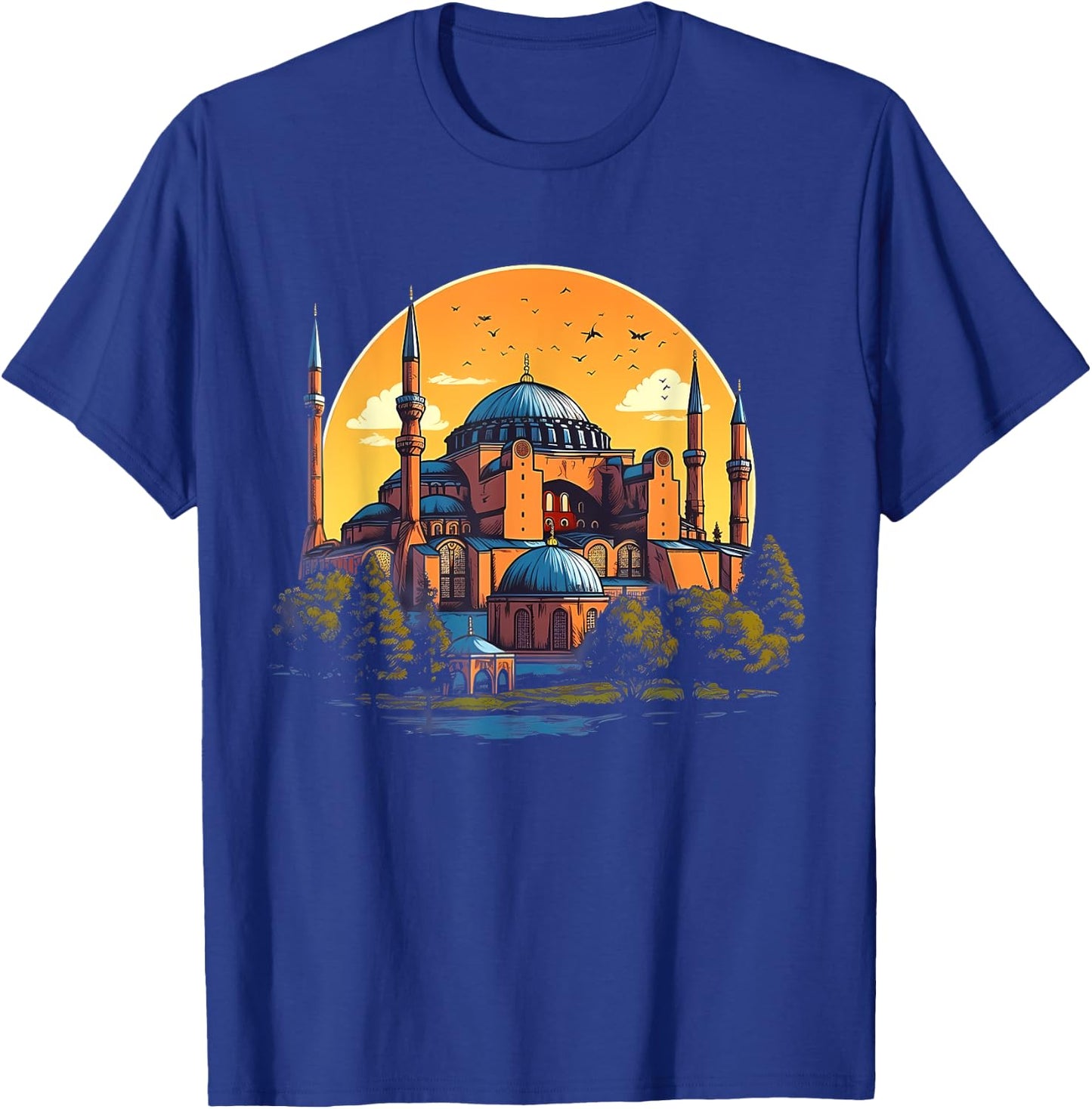 Retro Style Hagia Sophia T-Shirt - T-Shirt | Royal